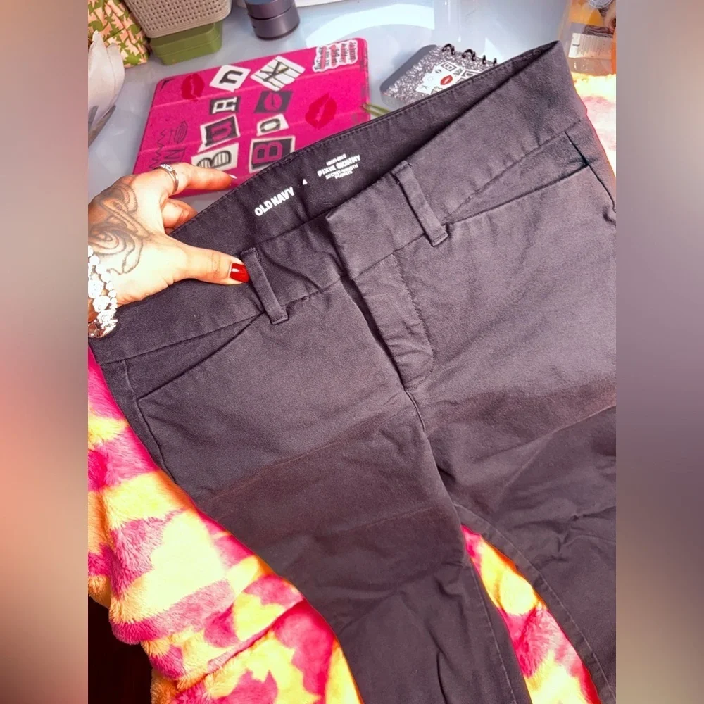 Old Navy Black Ankle Pants